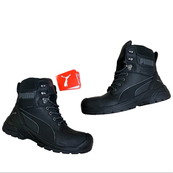 rubber soled work shoes